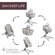 Cosulet multifunctional 5 in 1 Chicco Baby Hug Pro, BeigeLatte (Bej), 0luni+ CHC87076-8_BEIGE LATTE