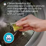 Detergent hipoalergenic Chicco Sensitive, 20 capsule, 0luni+ CHC12097-7