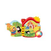 Jucarie electronica vorbitoare Chicco Carticica Ferma Animalelor, FR/EN, 6-36 luni CHC1051400-1