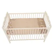 Lenjerie MyKids Bear On Moon Beige M2 4+1 piese 120x60 MYK00080728