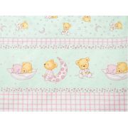 Lenjerie MyKids TEDDY STELUTE Turquoise M1 4+1 Piese 120x60 cm MYK00005318