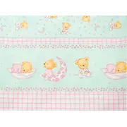 Lenjerie MyKids TEDDY STELUTE Turquoise M1 4+1 Piese 120x60 cm MYK00005318