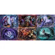 PUZZLE TREFL UFT 9000 ANNE STOKES COLLECTIONS CREATURI FANTASTICE VIV81034