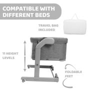 Patut atasabil Chicco Next 2 Me MAGIC Evo, DesertTaupe (Crem), 0 luni+ CHC87041-8_DESERT TAUPE