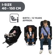 Scaun auto rotativ Chicco Unico EVO i-Size, BlackAir (Negru), de la nastere pana la 12 ani (40-150 cm) CHC8703172-8