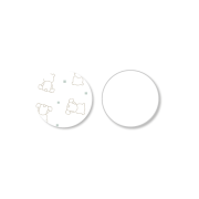Set 2 buc cearsaf pentru Chicco Baby Hug, Bear, 0 luni+ CHC05010.-8_BEAR