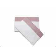 Set protectii patut Marshmellow spots, din bumbac, 50x100 cm KDE20NBMMSBABY