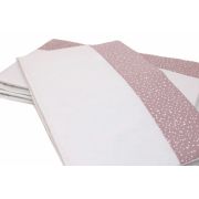 Set protectii patut Marshmellow spots, din bumbac, 50x100 cm KDE20NBMMSBABY