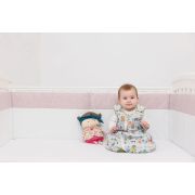 Set protectii patut Marshmellow spots, din bumbac, 63x127 cm KDE35NBMMS63127