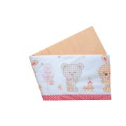 Set protectii patut Sweet Dreams, din bumbac, 63x127 cm KDE35NBSWD63127
