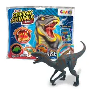 Craze - Figurina elastica Dinozaur cu umplutura speciala si piele elastica ARTCRZ43851