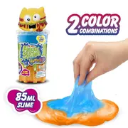 Craze - Magic Slime 85 ml mix de doua culori cu figurina care absoarbe slime-ul modele asortate ARTCRZ54994