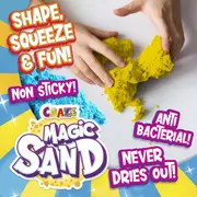 Craze - Nisip kinetic in punguta resigilabila 250 g culori asortate ARTCRZ41215