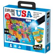 Headu - Joc STEM explorati Statele Unite ale Americii cu lanterna inclusa 5-10 ani ARTHE57939