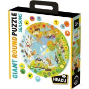 Headu - Puzzle Educativ rotund sa invatam Anotimpurile ARTHE59049