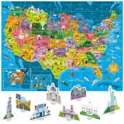 Headu - Puzzle descoperiti Statele Unite ale Americii cu 25 de monumente 3D ARTHE57946