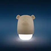 Lampa de veghe cu senzor de lumina Benny the Bear, Zazu Kids, Bej TNAZA-BENNY-01