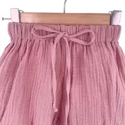 Pantaloni bufanti de vara pentru copii, din muselina,  Blushing Pink, 3-6 luni KDEPBM36BP