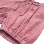 Pantaloni bufanti de vara pentru copii, din muselina,  Blushing Pink, 3-6 luni KDEPBM36BP