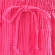 Pantaloni bufanti de vara pentru copii din muselina,  Pink Pop, 3-6 luni KDEPBM36BD
