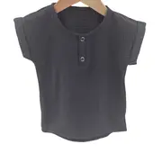 Tricou cu capse de vara pentru copii, din muselina, Urban Fairy, 4-5 ani KDETCM45URBFAIR