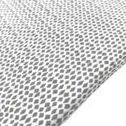 Cearceaf  din jersey "Little Geometry", cu elastic, 60x85 cm KDECE6085LITTGEO