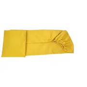 Cearceaf Mustariu, cu elastic, din bumbac , 52x95 cm KDECE95MUSTARIU
