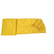 Cearceaf Mustariu, cu elastic, din bumbac , 70x110 cm KDECE110MUSTARIU