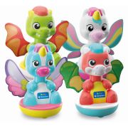 Clementoni - Jucarie apasa si se invarte diverse modele unicorn si dragon ARTCL17498