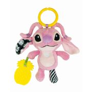 Clementoni - Jucarie senzoriala plus Disney Stitch Angel cu zornaitoare pentru dezvoltarea simturilor ARTCL17937