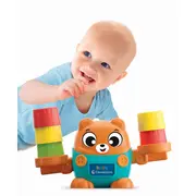 Clementoni - Montessori ursulet de echilibru pentru dezvoltarea senzoriala cognitiva si psihomotorie ARTCL17493