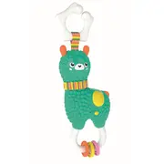 Clementoni - Zornaitoare interactiva alpaca cu lumini si sunete ce contribuie la dezvoltarea multisenzoriala ARTCL17505