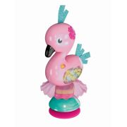 Clementoni - Zornaitoare interactiva flamingo cu melodii ce contribuie la dezvoltarea multisenzoriala ARTCL17492