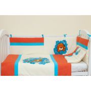 Lenjerie de pat copii, KidsDecor, Ursulet in flori KDE60120URSINFLORI