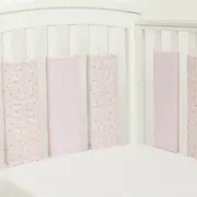 Protectii patut individuale "Pink", 35x35 cm KDEPPIPINK