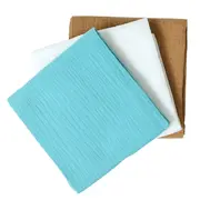 Set 3 scutece de muselina "Blue Biscuit", 75x75 cm KDES3SMBLUEBSC