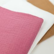 Set 3 scutece de muselina "Pinky Biscuit", 75x75 cm KDES3SMPINKYBSC