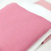 Set 3 scutece de muselina "Pinky White", 75x75 cm KDES3SMPINKYPRL