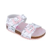Sandale pentru copii cu pisicute Garvalin, 242453, albi (Marime: 24) JEM242453-C-24