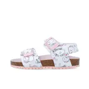 Sandale pentru copii cu pisicute Garvalin, 242453, albi (Marime: 30) JEM242453-C-30