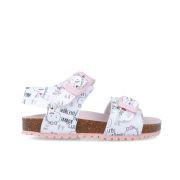 Sandale pentru copii cu pisicute Garvalin, 242453, albi (Marime: 30) JEM242453-C-30