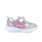Sneakers cu leduri si curcubeu Garvalin 252801, argintiu (Marime: 27) JEM252801-B-27