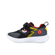 Sneakers cu roti si leduri Garvalin 252800, negri (Marime: 22) JEM252800-A-22
