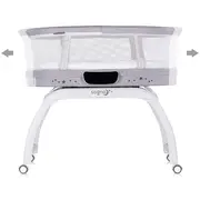 Patut cu leganare si cantar integrat chipolino sogno 2 in 1 grey hubkossg02501gr