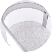 Patut cu leganare si cantar integrat chipolino sogno 2 in 1 grey hubkossg02501gr