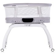 Patut cu leganare si cantar integrat chipolino sogno 2 in 1 grey hubkossg02501gr