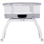 Patut cu leganare si cantar integrat chipolino sogno 2 in 1 grey hubkossg02501gr