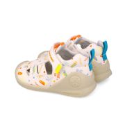 Sandale Primii Pasi pentru Copii Biomecanics 252179, alb (Marime: 19(116-121 mm)) JEM252179-B-19
