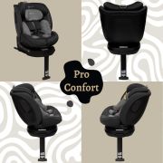 Scaun auto Appekids, I-SIZE, 40-150 cm, Rear Facing 360°, Pro Confort - Grey KRTAK275947