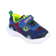 Sneakers cu roti si leduri Garvalin 252800, albastru (Marime: 25) JEM252800-B-25
